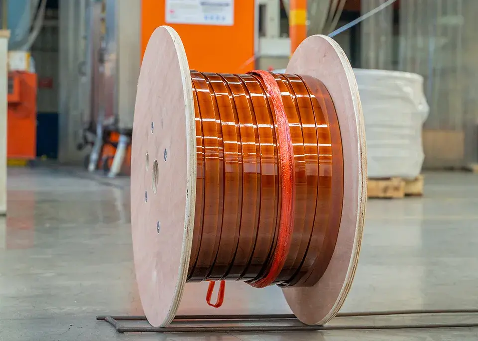 Supper Enameled Rectangular Copper Wire