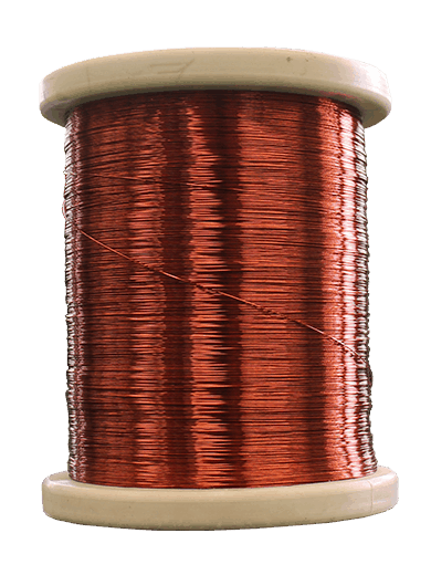 Enameled round copper wire